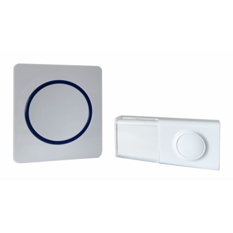 Baseline 70708 Carillon sans fil Set complet sans pile, avec piezo, avec porte-nom X980521