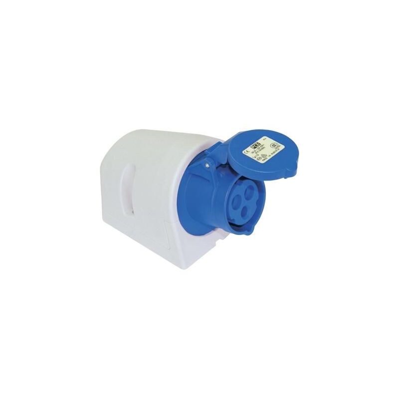 

Interflex Pce - Base Mural Protección 16A 2 Polos 230V 6 Hora/S Azul