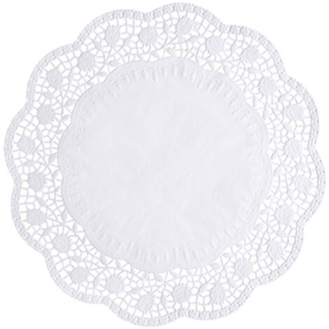 Bases à gâteaux rondes, diamètre 36 cm, blanches, lot de 100, Papstar