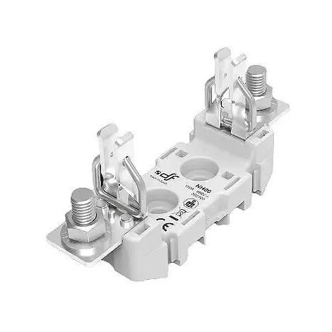 APARELEC Bases Portafusibles NH00 1 Polo 160A 690/800V conexión tornillo