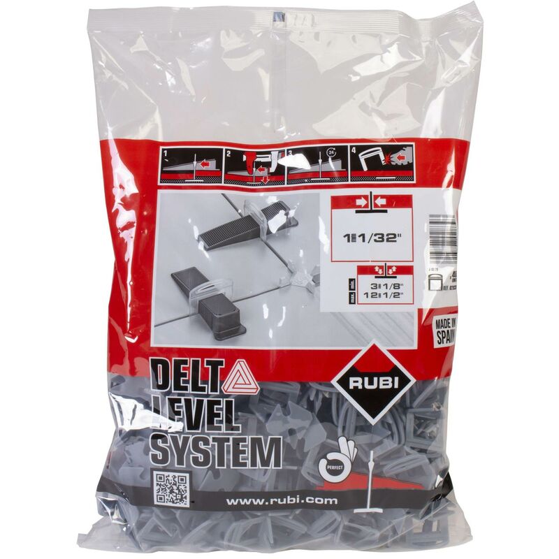 Bride 1mm (3-12mm) Rubi sachet de 400 - 2839