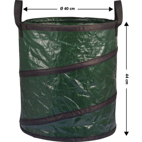 Basetech 2258734 Sacco da giardino 56 l Verde