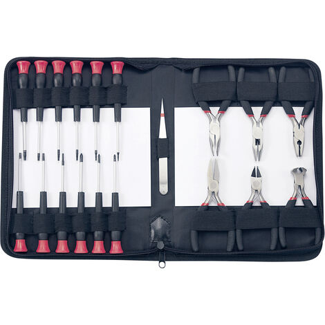 Basetech  814583 Werkzeugset Elektriker in Tasche 19teilig