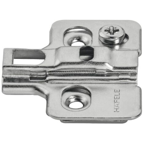 BASETTA HAFELE METALLA REGOLABILE H4 mm