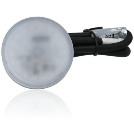 Basetta LED per segnapasso diam.54mm, 1,5W, 12Vdc, Luce Blu