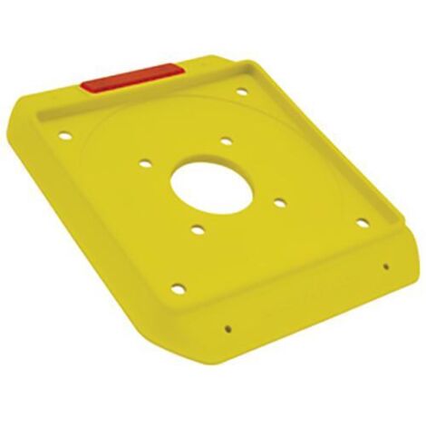 BASETTA QUADRATA CON CATARIFRANGENTE CM 21,1X21,6X2