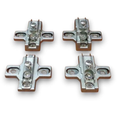 BASETTA REGOLABILE PER CERNIERE SALICE WURTH H 0 3 6 9 mm - Taglia: 0