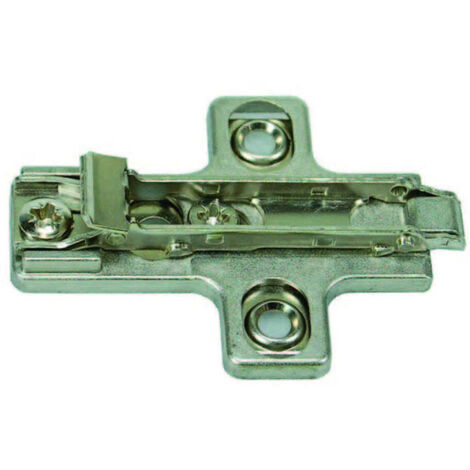 Basette per cerniere incasso con clip - mm.0h. - 10 pz