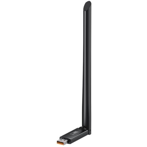 Baseus BS-OH171 150 Mbit/s USB-Netzwerkkarte Schwarz kompatibel mit Linux, Windows