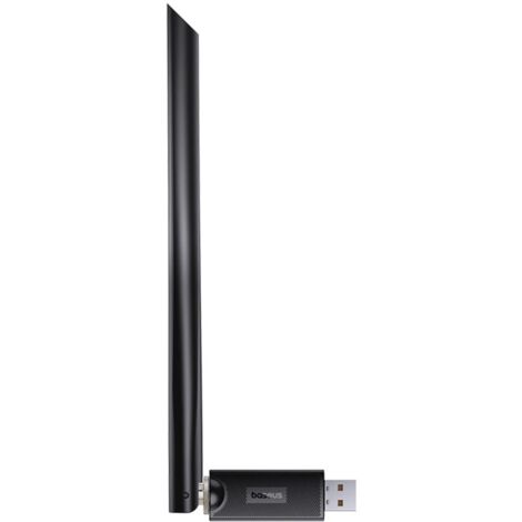 Baseus BS-OH173 650 Mbit/s 5 GHz USB-Netzwerkkarte kompatibel mit Linux, Windows Schwarz