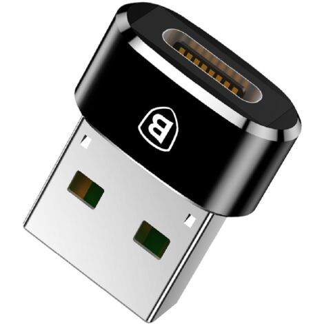 Baseus OTG Adapter von USB Type-C auf USB schwarz
