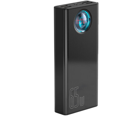 Baseus PPLG000101 Batteria Esterna 30000 mAh Nera
