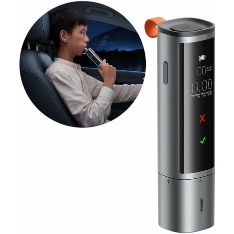 Baseus SafeJourney Pro Series Alkoholtester 470 mAh grau
