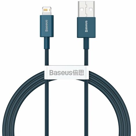 Baseus Superior Kabel USB - iPhone 2,4A 1 m Blau (CALYS-A03)