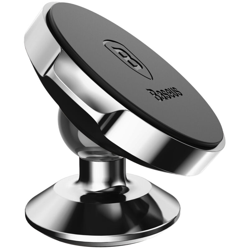 Support de téléphone de voiture magnétique sur le tableau de bord, noir