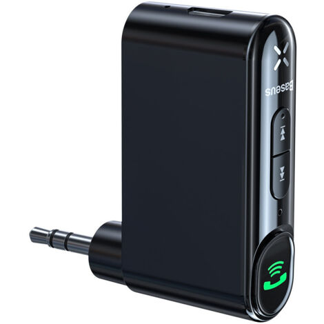 Baseus WXQY010001 ricevitore audio bluetooth de 10 m Nero