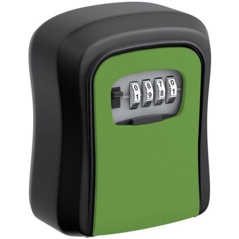 Basi 2101-0000-1115 SSZ 200 Coffre à clés avec serrure à combinaison noir, vert A546492