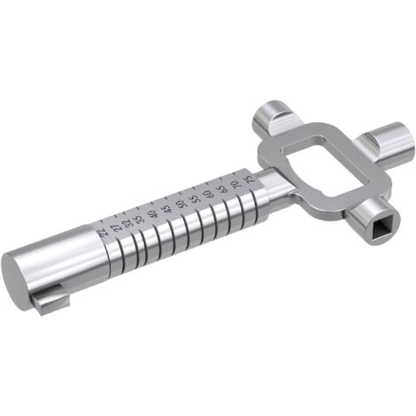 BASI 668NK CLÉ À DOUILLE UNIVERSELLE ARGENT