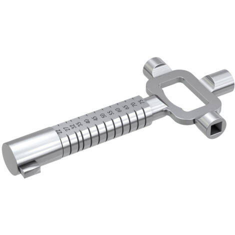 Basi 668NK Universal-Steckschlüssel Silber