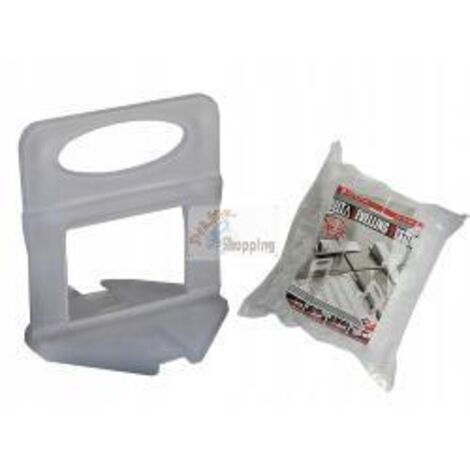 Basi di livellamento 1 mm / 3-12 mm (100 pz) - RUBI 2850