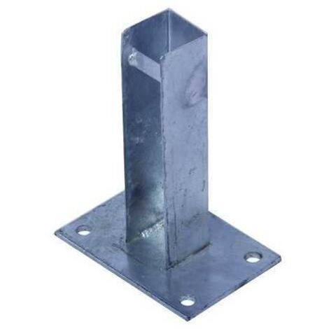 Basi per Pali Vigor Zincato Base 15X10 Mm. 50X50