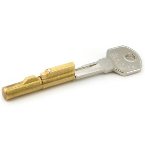 BASI® Schlüssellochsperrer / Steckschloss SS12 für Buntbartschlösser (Zimmertüren) Zylinder Ø 7 mm