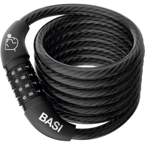 BASI - Zweirad-Spiralschloss - ZR 303 - Spiralkabel - 6990-0303