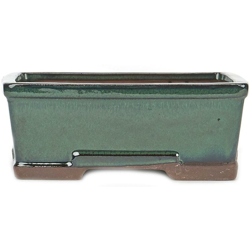 

BASIC CLASS Tiesto rectangular canto recto verde 18 cm