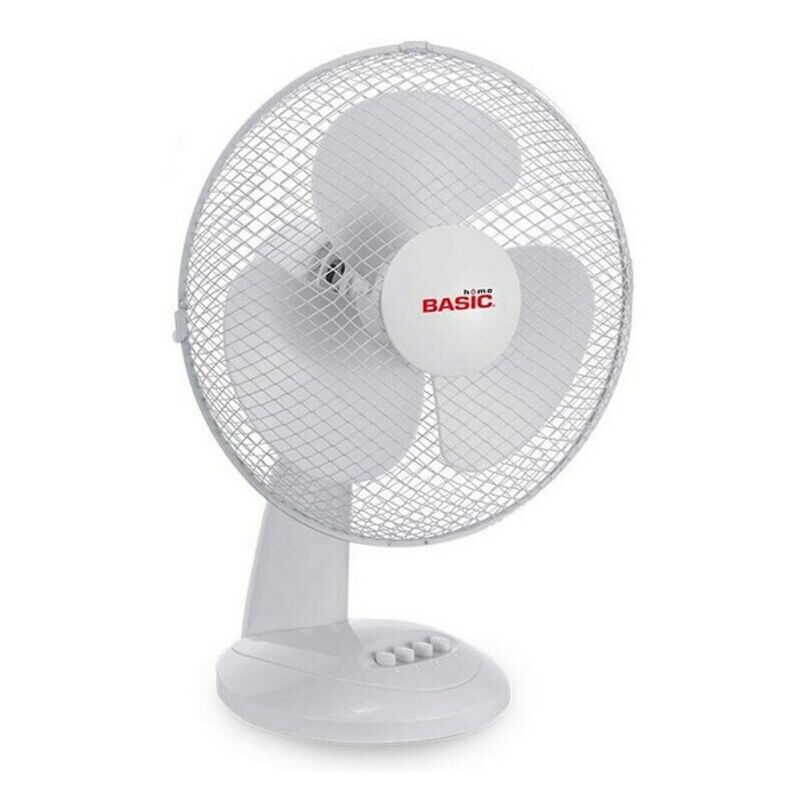 

Ventilador de Sobremesa 35W Blanco 35 W - Basic Home