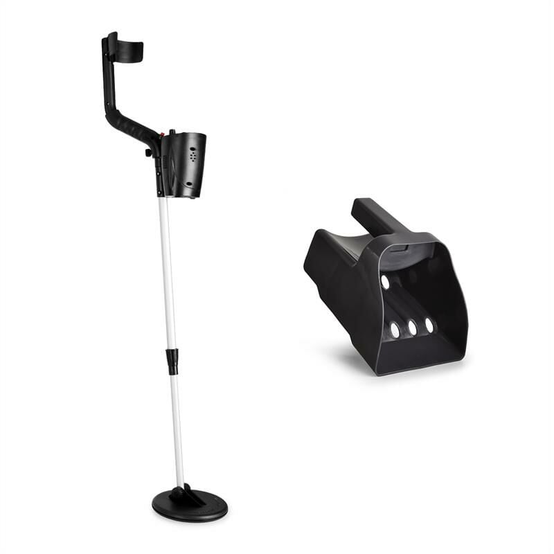 

Basic One Equipo de buscador de oro | Detector de metales + Paleta tamizadora 16,5 cm Bobina