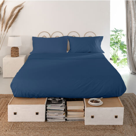Basic Sabana 240x270 cm (Cama 150/160) Azul marino