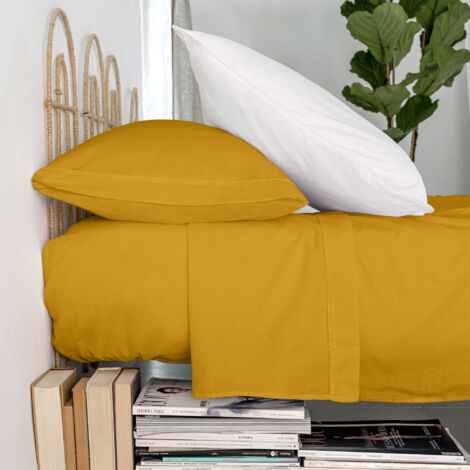 Basic Sabana 260x270 cm (Cama 180/200) Mostaza