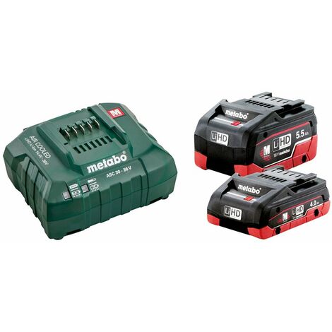 Basic Set LiHD 1 x 4.0 Ah + 1 x 5.5 Ah (685160000) Metabo