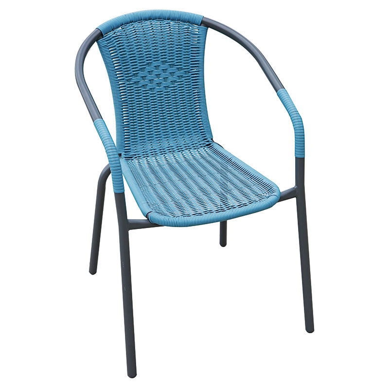 

Sin Marca - SILLA APILABLE ACERO/FIBRA BASIC. AZUL