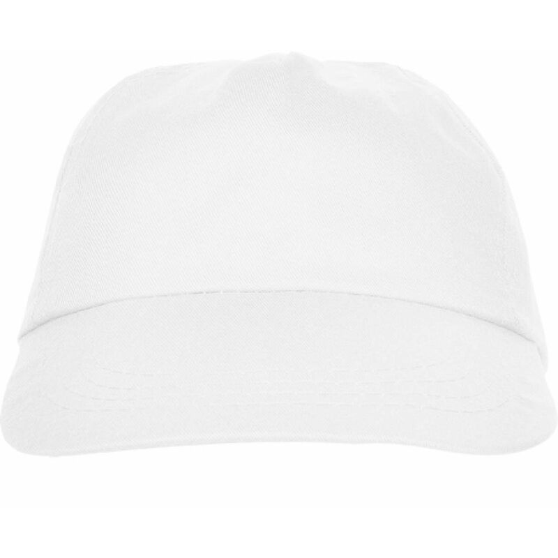 

Gorra 5 paneles Básica GO700001 Blanco