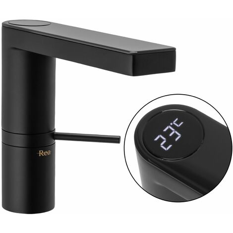 Basin faucet REA Amar LCD Black Low