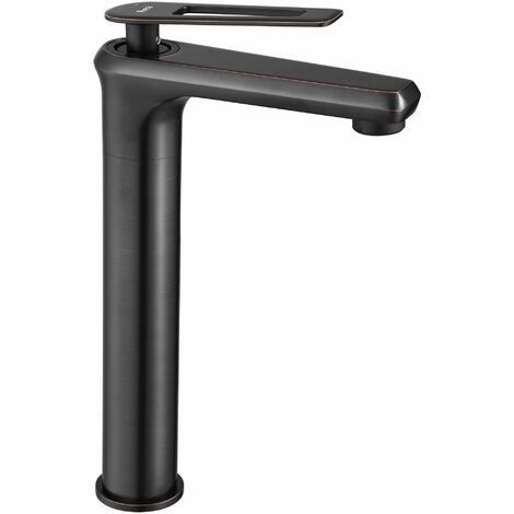 Basin faucet REA Blade Old Black High