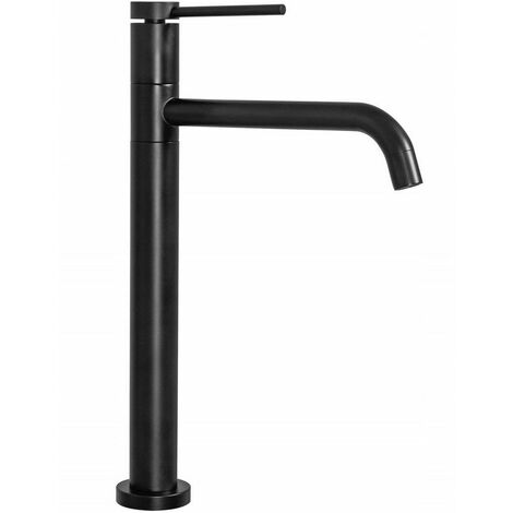 Basin faucet REA Lugano Slim Black High