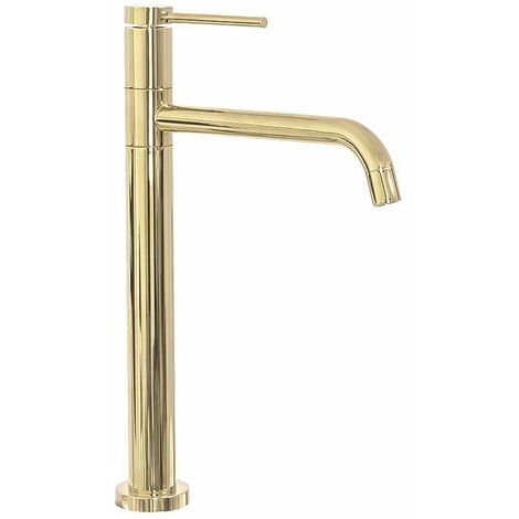 Basin faucet REA Lugano Slim Gold High