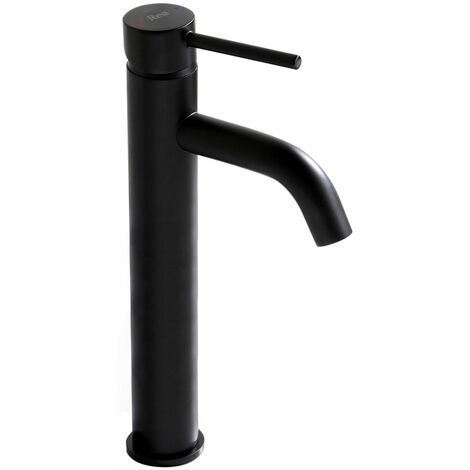 Basin faucet REA Lungo Black High