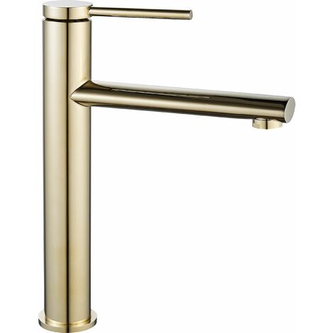 Basin faucet REA Oval Gold High