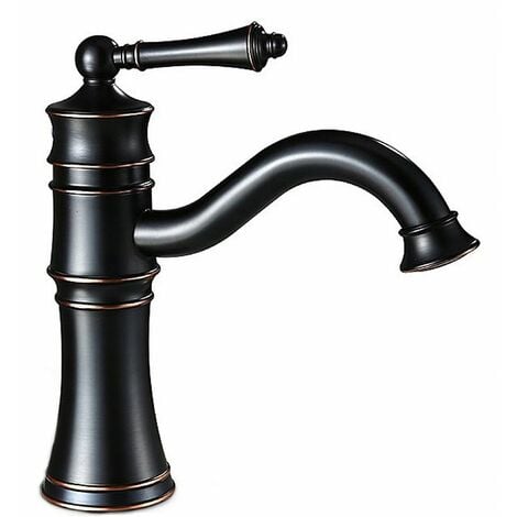 Basin faucet REA Vintage Old Black Low
