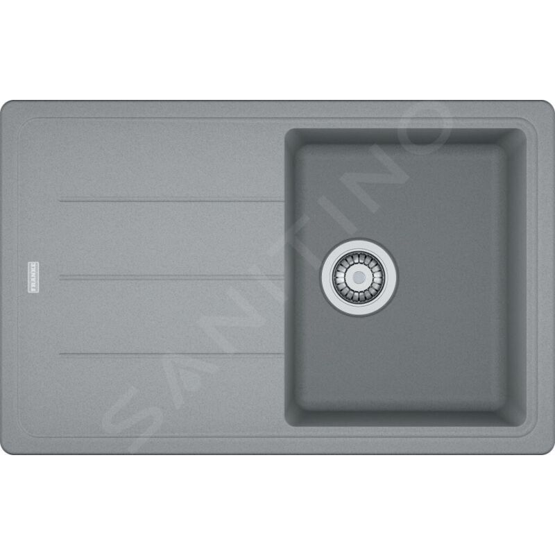FRANKE Basis - &Eacute;vier en fragranit bfg 611-78, 780x500 mm, pierre grise 114.0285.186 - 