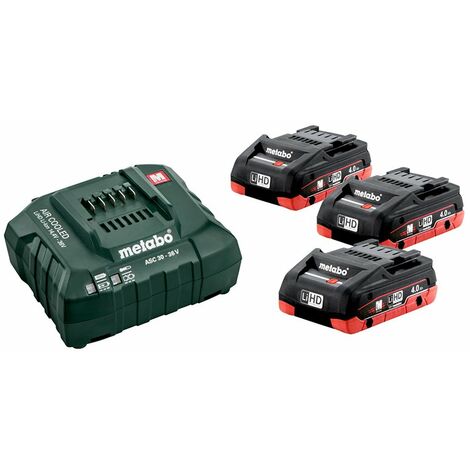 Basis-Set 3 x LiHD 4.0 Ah (685132000) Metabo
