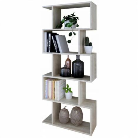 Bask Sonoma Eiche Standregal für Wohnzimmer, Büro, Jugendzimmer MK
