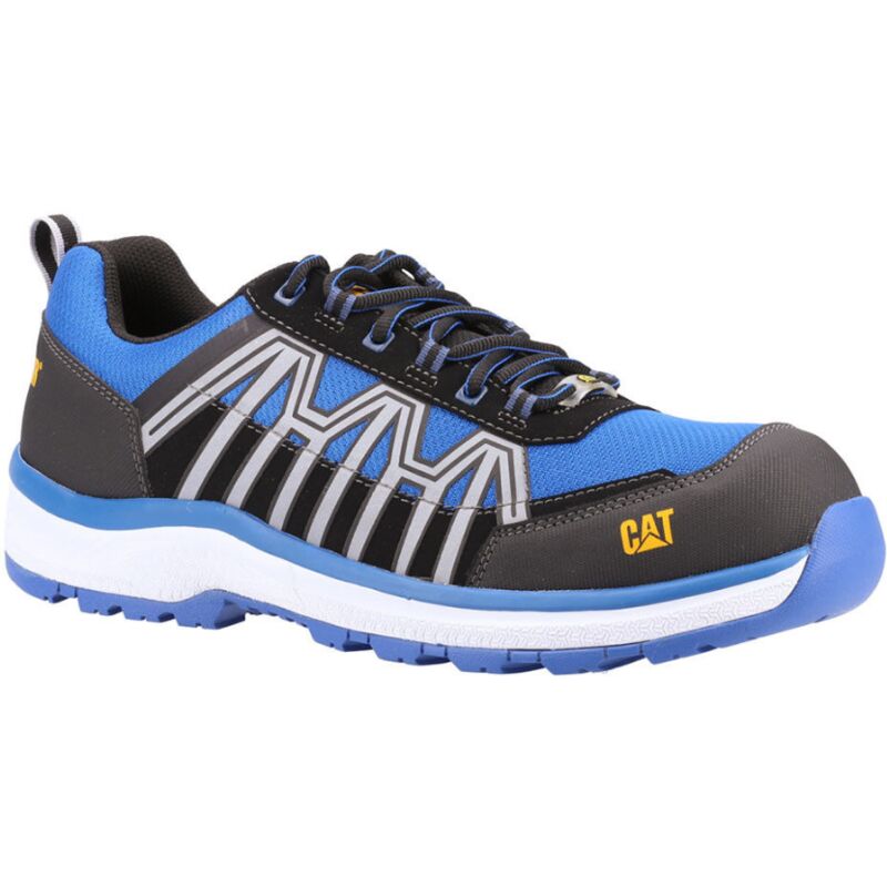 Chaussures De Sécurité Basses – Caterpillar Charge Bleu S3 hro src – Microfibre & Maille – Sans Métal – Homme - 44