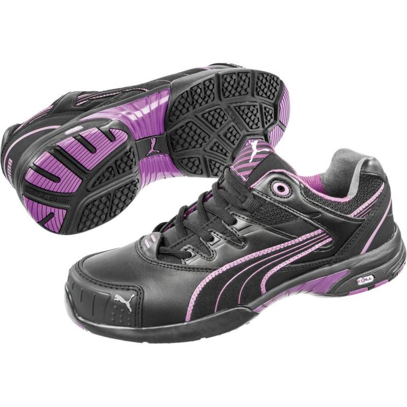 Puma - Basket de sécuritél femme 642880, S2, Gr.42, noir