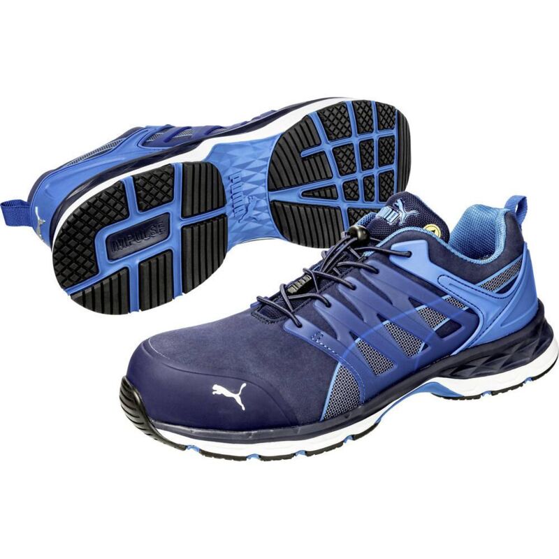 Puma velocity 2.0 blue low 643850-43 antistatique (esd) Chaussures de sécurité S1P Pointure (eu): 43 bleu 1 pc(s)