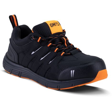 BASKET DE SECURITE NOIR ORANGE HIKER GASTON MILLE S3L FO SR - HBNO3 44