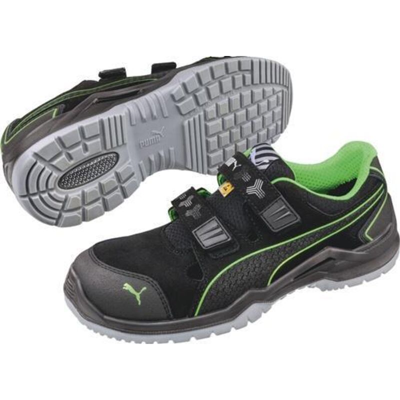 Sandale de sécurité Neodyme Green Low taille 45 noir / vert - 644300-45 - Puma